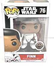 Funko Pop! Star Wars: Finn 76 - Gamestop Exclusive Bobble Head